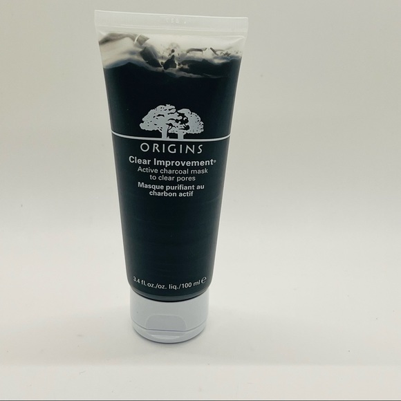 NWT ORIGINS Clear Improvement Active Charcoal Mask 3.4 oz - Picture 2 of 9